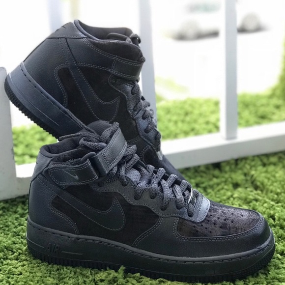 NIKE AIR FORCE 1 MID PRM SHOES WOMENS - Picture 4 of 6